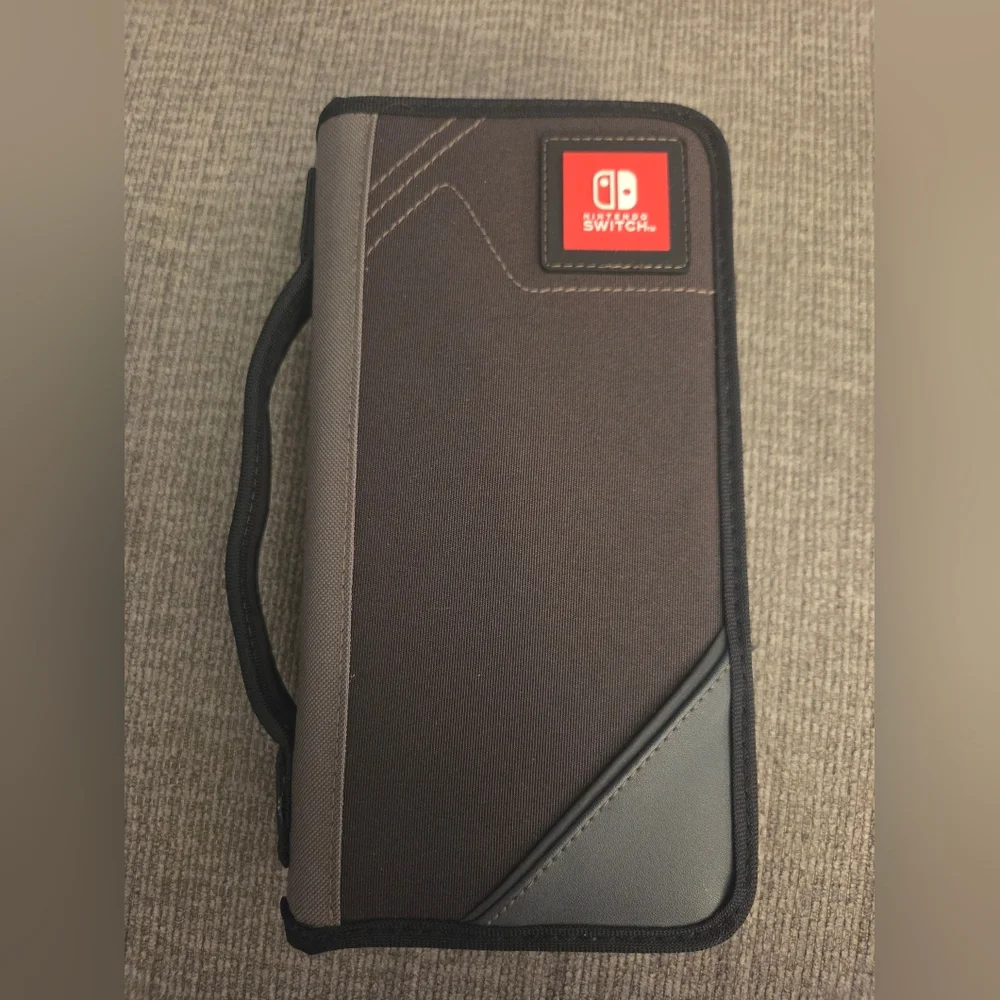Nintendo Switch Black and Gray Carrying Case